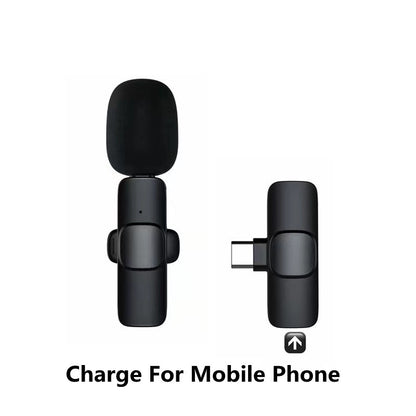 Portable Wireless Lavalier Microphone