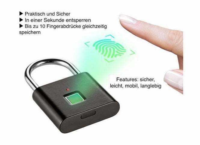 Fingerprint padlock