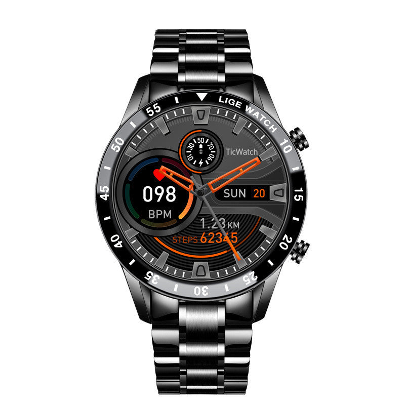 Multifunctional waterproof bluetooth smart watch