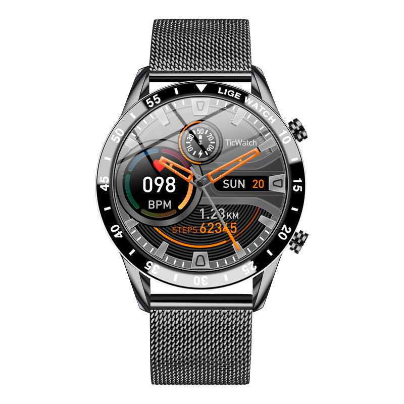 Multifunctional waterproof bluetooth smart watch