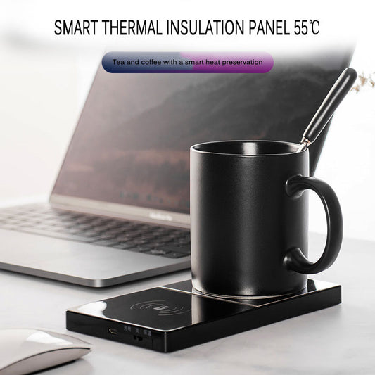 2-in-1 Heating Mug and Wireless Charger