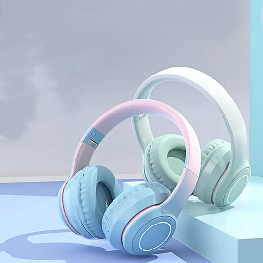 Gradient Foldable Wireless Bluetooth Headphones