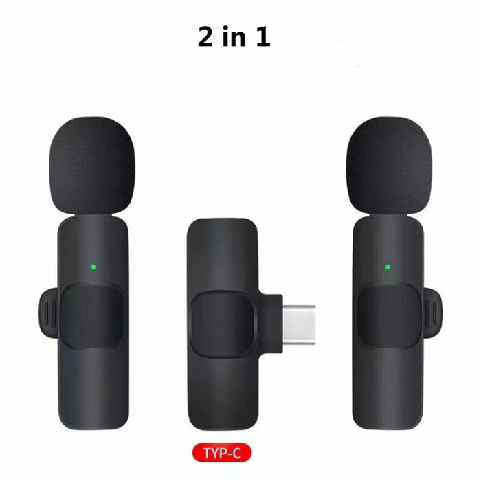 Portable Wireless Lavalier Microphone