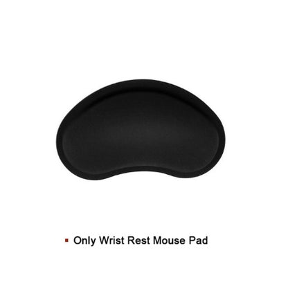 Mouse pad para descanso de pulso com gel antiderrapante