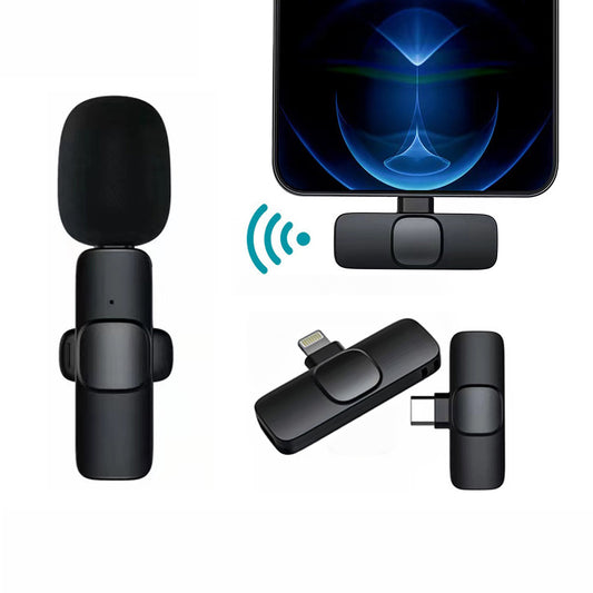 Microphone cravate sans fil portable