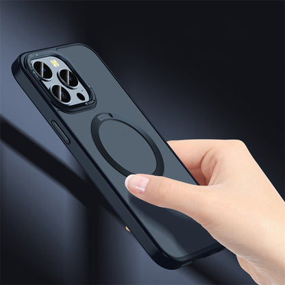 Magnetic Phone Case with Aluminum Alloy Stand