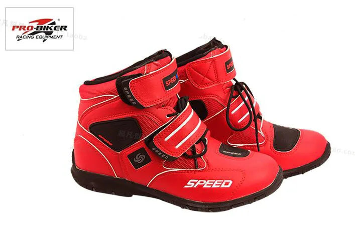 Botas de corrida de moto, motocross, sapatos de rua