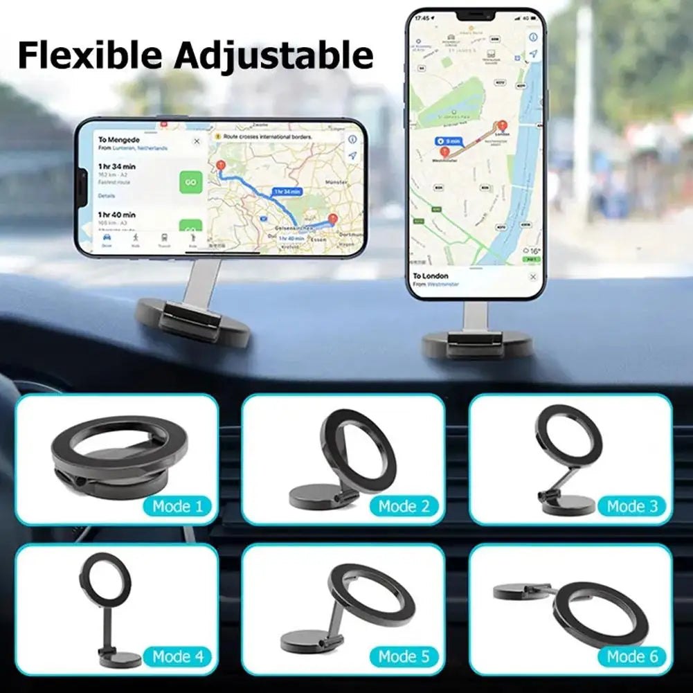 Magnetic mobile phone holder, 360º rotation