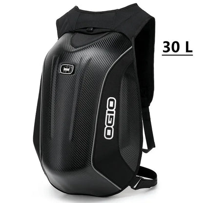 Mochilas rígidas impermeáveis para motos 30L-48L