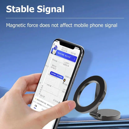 Support magnétique pour téléphone portable, rotation à 360°