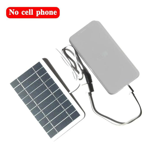 Panneau solaire portable 5V 2W pour charger un téléphone portable