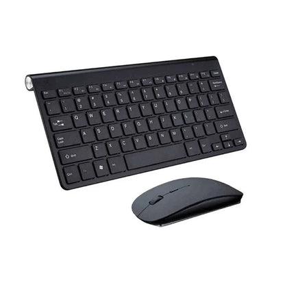 Conjunto de teclado e rato sem fios de 2,4 GHz, alcance de 10m