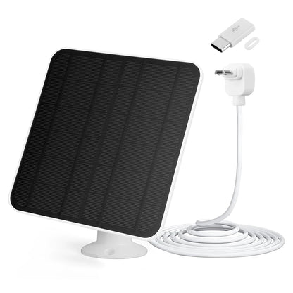 4W/6W Solar Panel Camera Charger with 9.8ft Micro USB Cable