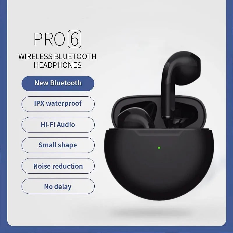 AirPods Pro 6 TWS Bluetooth Headphones