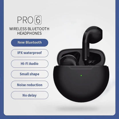 AirPods Pro 6 Auscultadores Bluetooth Tws