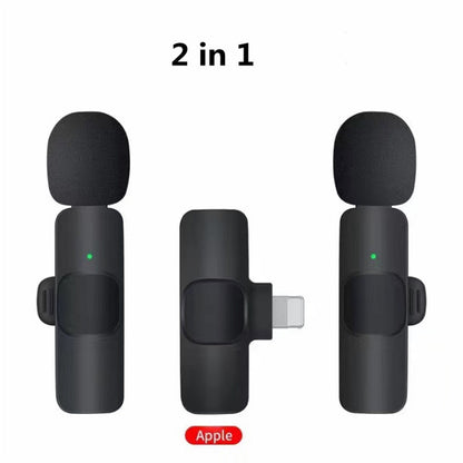 Portable Wireless Lavalier Microphone