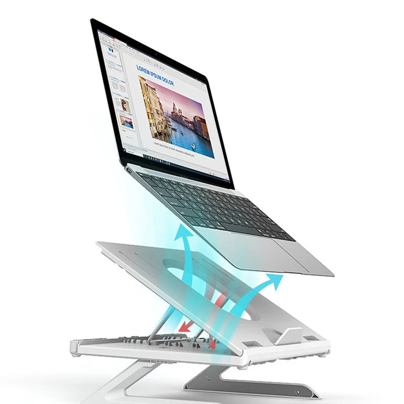 Multifunctional Laptop Stand Foldable Portable Elevator Aluminum Alloy Base