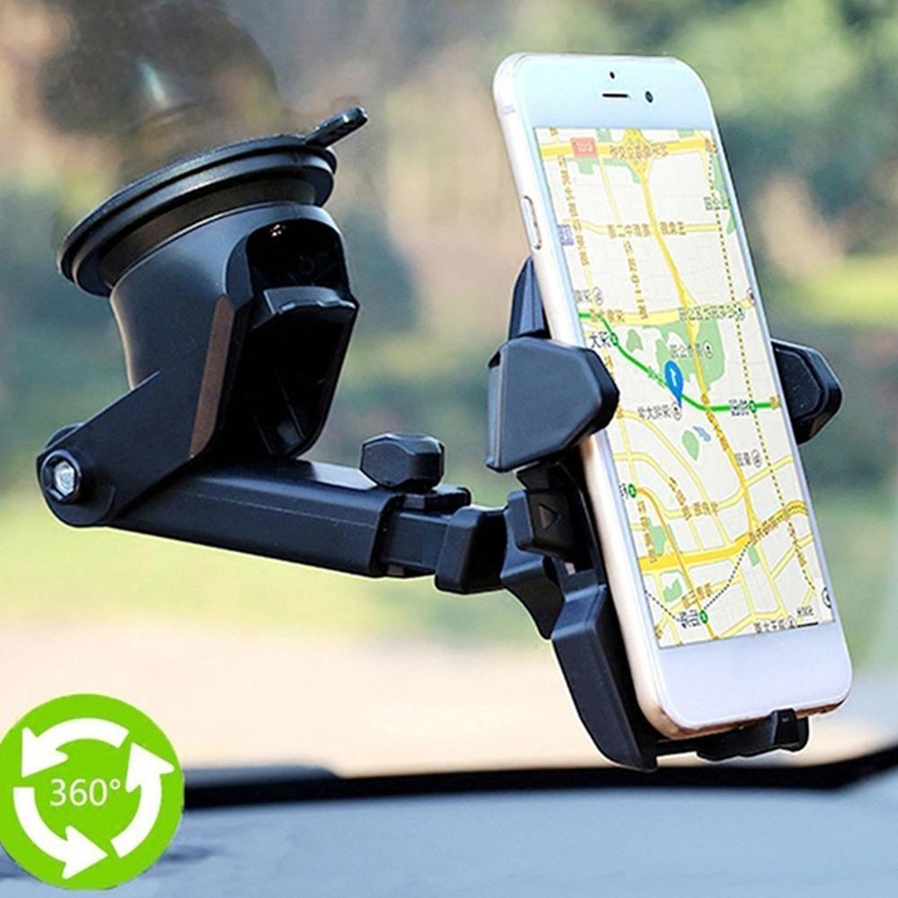 Universal windshield phone holder